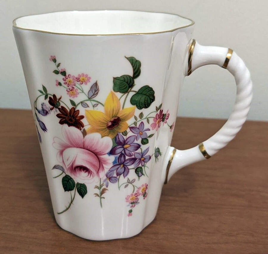 Derby Posies Mug by Royal Crown Derby-1