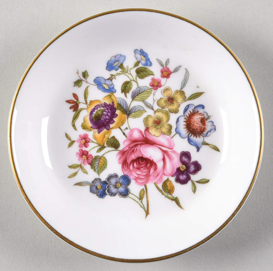 Derby Posies Individual Dip Dish by Royal Crown Derby-1