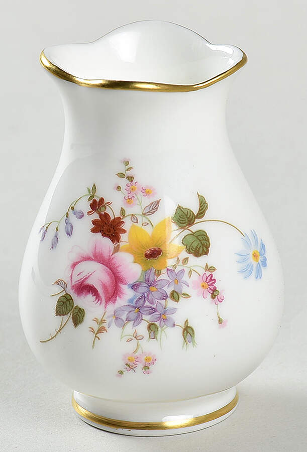 Derby Posies 2" Mini Bud Vase by Royal Crown Derby-1