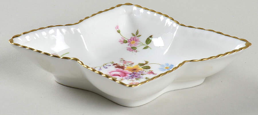Derby Posies Diamond Tray by Royal Crown Derby-1