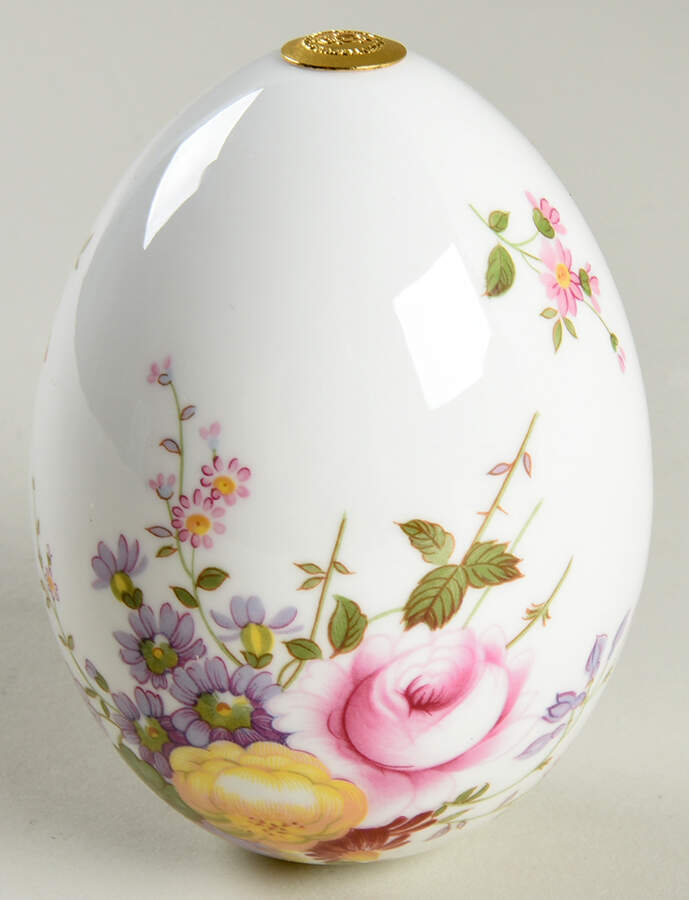 Derby Posies Egg and Stand Egg Only by Royal Crown Derby-1