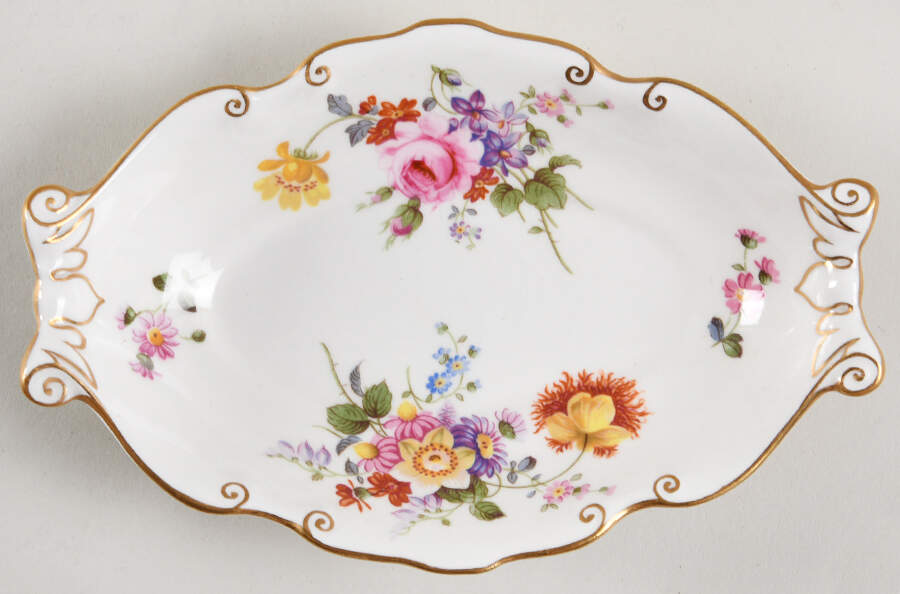 Derby Posies Silver Tray by Royal Crown Derby-1