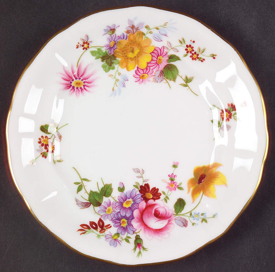 Derby Posies Small Bread & Butter Plate by Royal Crown Derby-1