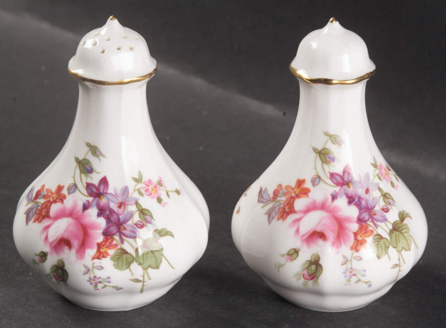 Derby Posies Salt & Pepper Set by Royal Crown Derby-1