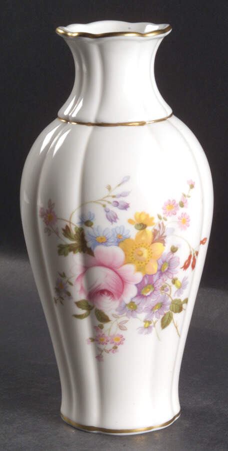 Derby Posies 7" Vase by Royal Crown Derby-1