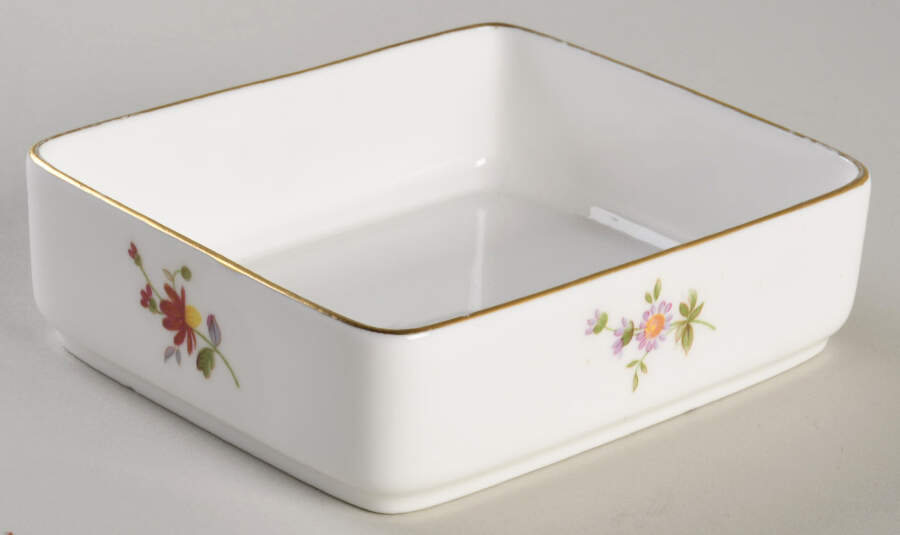 Derby Posies Cigarette Box No Lid by Royal Crown Derby-1