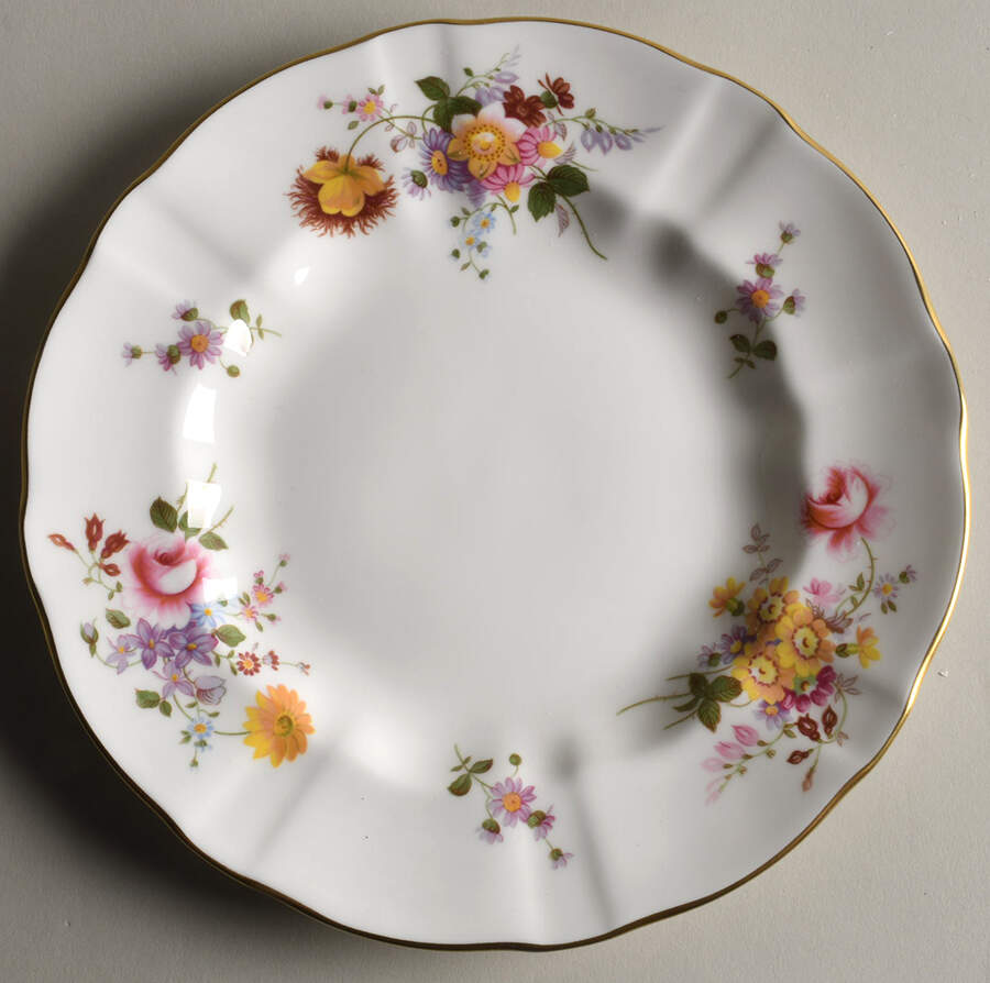 Derby Posies Salad Plate by Royal Crown Derby-1
