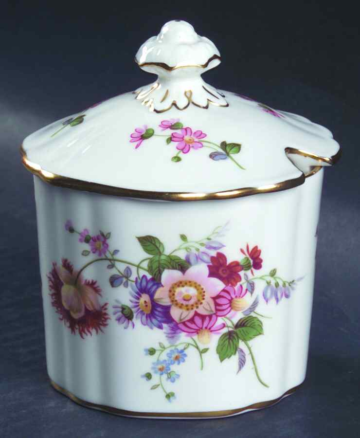 Derby Posies Marmalade & Lid by Royal Crown Derby-1