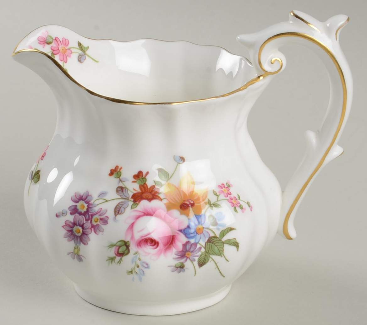 Derby Posies Creamer by Royal Crown Derby-1