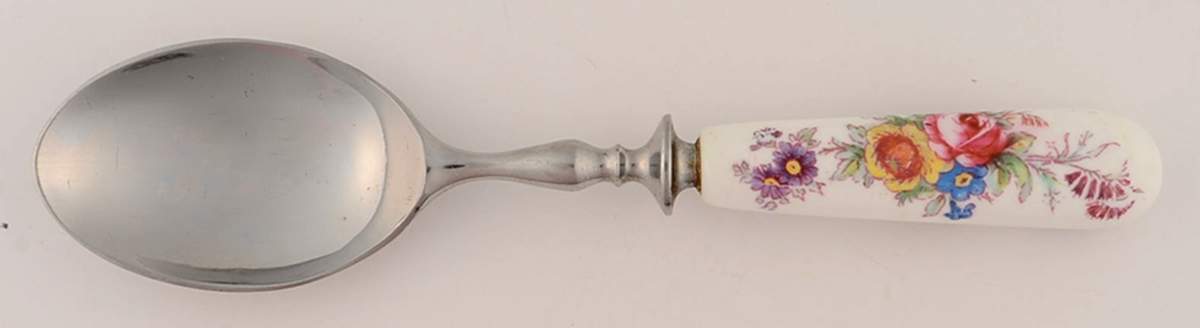 Derby Posies Teaspoon by Royal Crown Derby-1