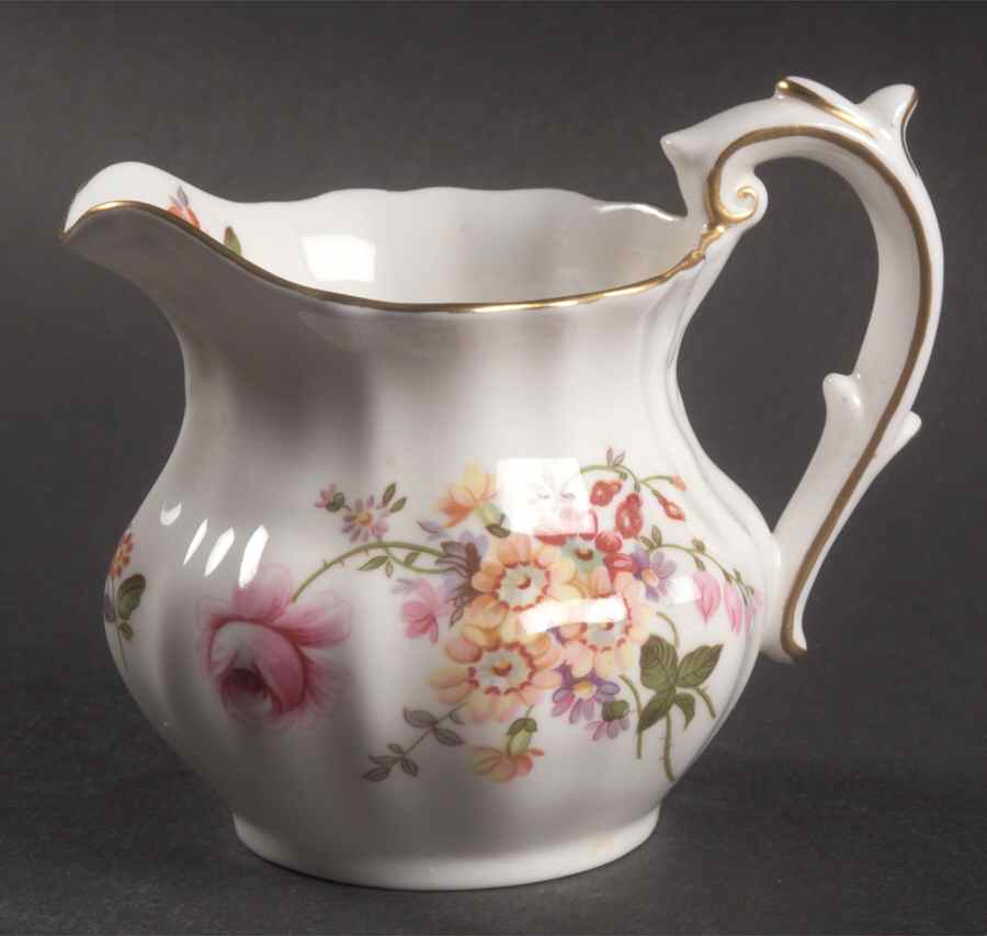 Derby Posies Creamer by Royal Crown Derby-1