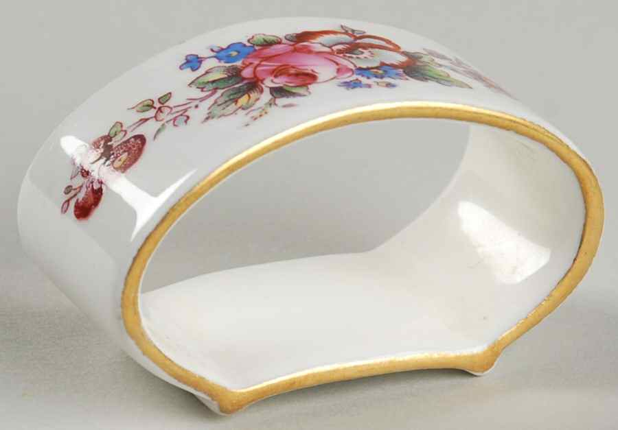Derby Posies Napkin Ring by Royal Crown Derby-1