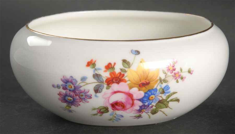 Derby Posies Open Sugar Bowl by Royal Crown Derby-1