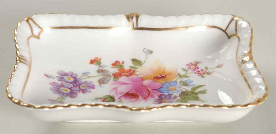 Derby Posies Gadroon Tray by Royal Crown Derby-1