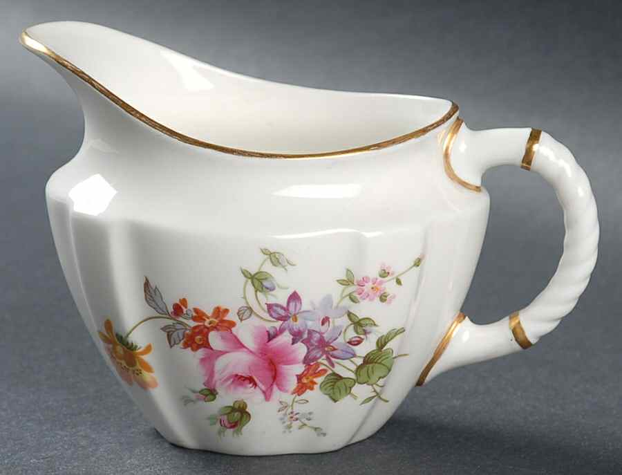 Derby Posies Creamer by Royal Crown Derby-1