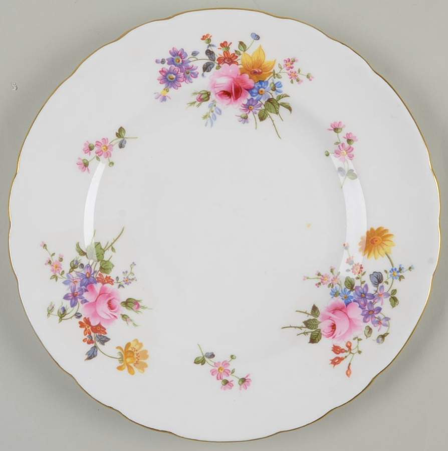 Derby Posies Salad Plate by Royal Crown Derby-1