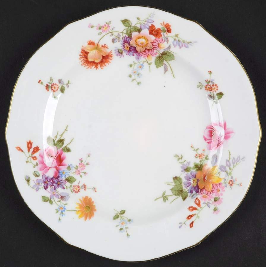 Derby Posies Dessert/Pie Plate by Royal Crown Derby-1