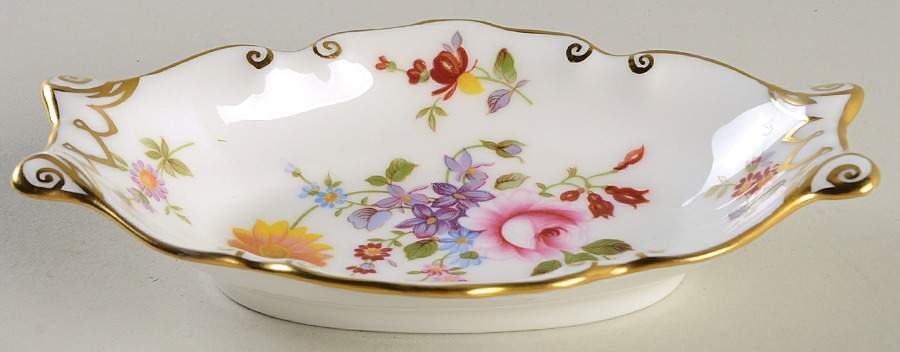 Derby Posies Silver Tray by Royal Crown Derby-1