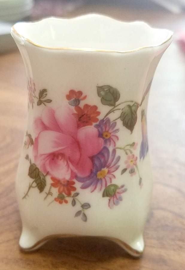 Derby Posies 2" Vase by Royal Crown Derby-1