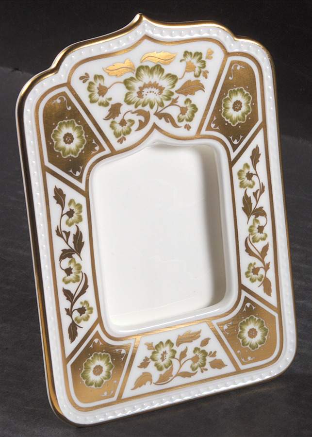 Derby Panel Green Frame-Holds 2.5" X 3" by Royal Crown Derby-1