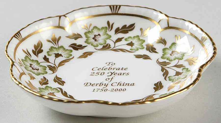 Derby Panel Green Tudor Rose Tray by Royal Crown Derby-1