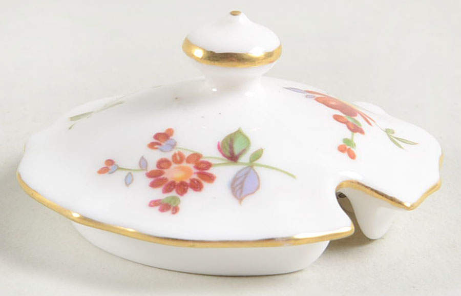 Derby Posies Lid for Mustard Jar by Royal Crown Derby-1