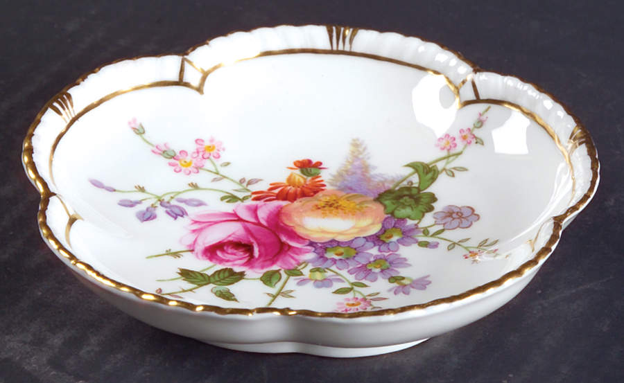 Derby Posies Tudor Rose Tray by Royal Crown Derby-1