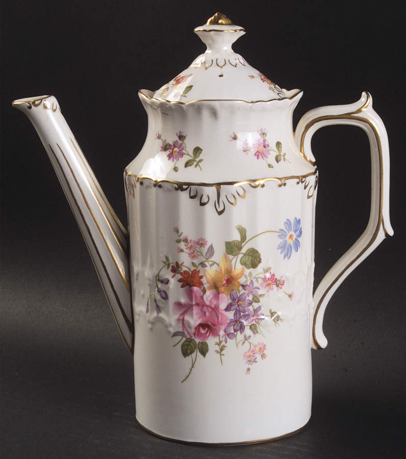 Derby Posies Mini Coffee Pot & Lid by Royal Crown Derby-1