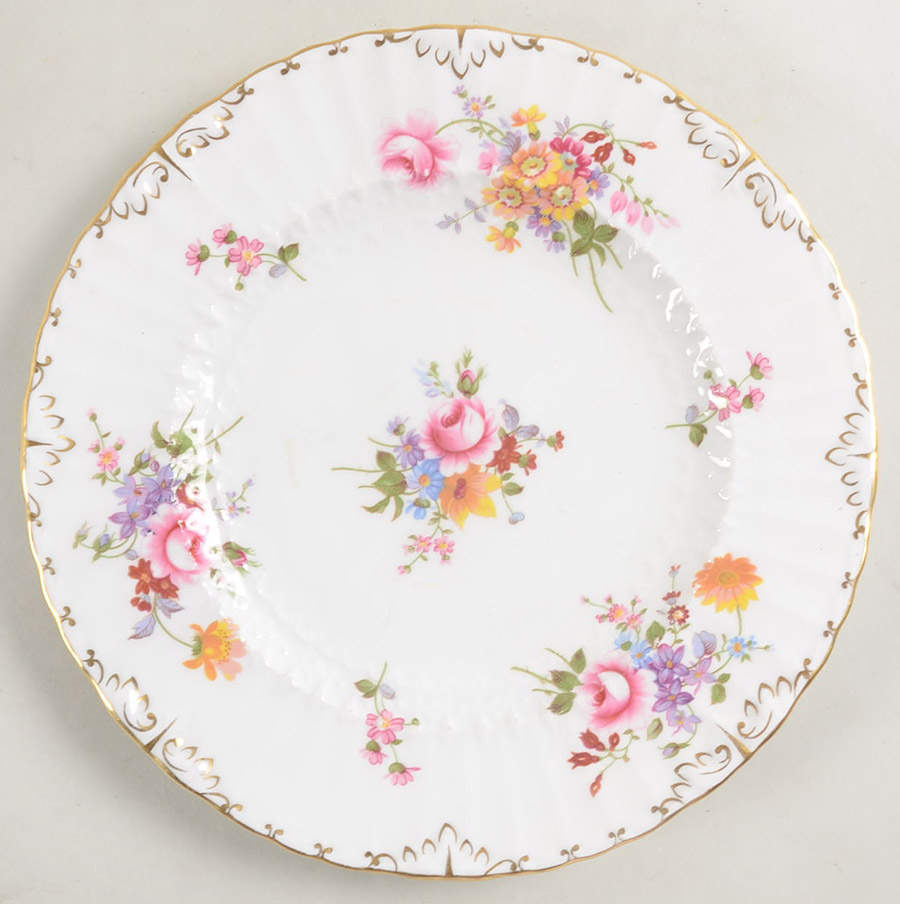 Derby Posies Luncheon Plate by Royal Crown Derby-1
