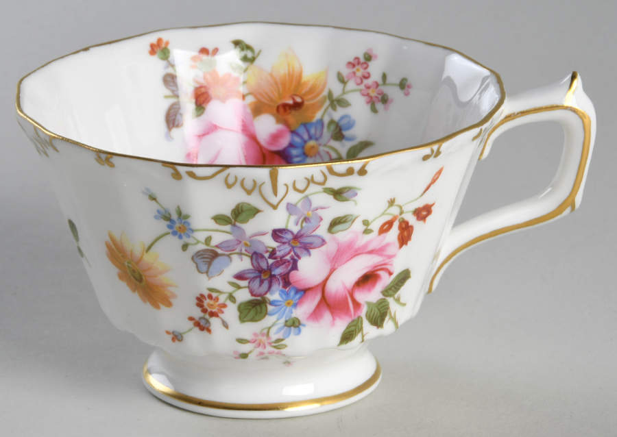Derby Posies Footed Cup by Royal Crown Derby-1