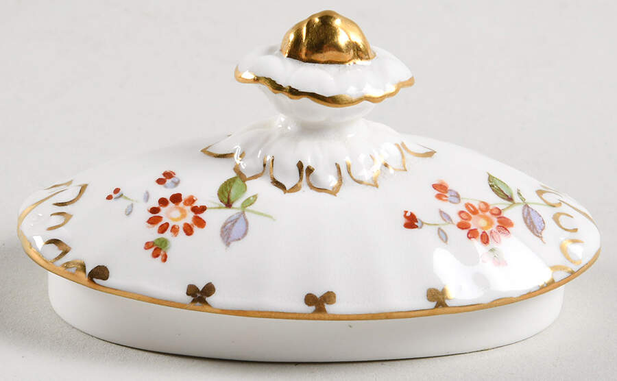 Derby Posies Lid for Sugar Bowl by Royal Crown Derby-1