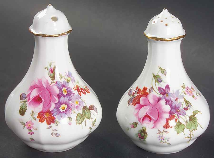 Derby Posies Salt & Pepper Set by Royal Crown Derby-1