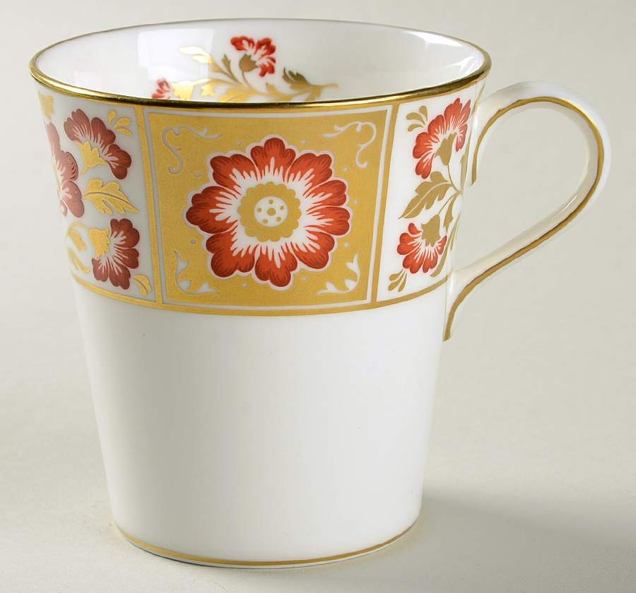 Derby Panel Red Beaker (English Mug) by Royal Crown Derby-1