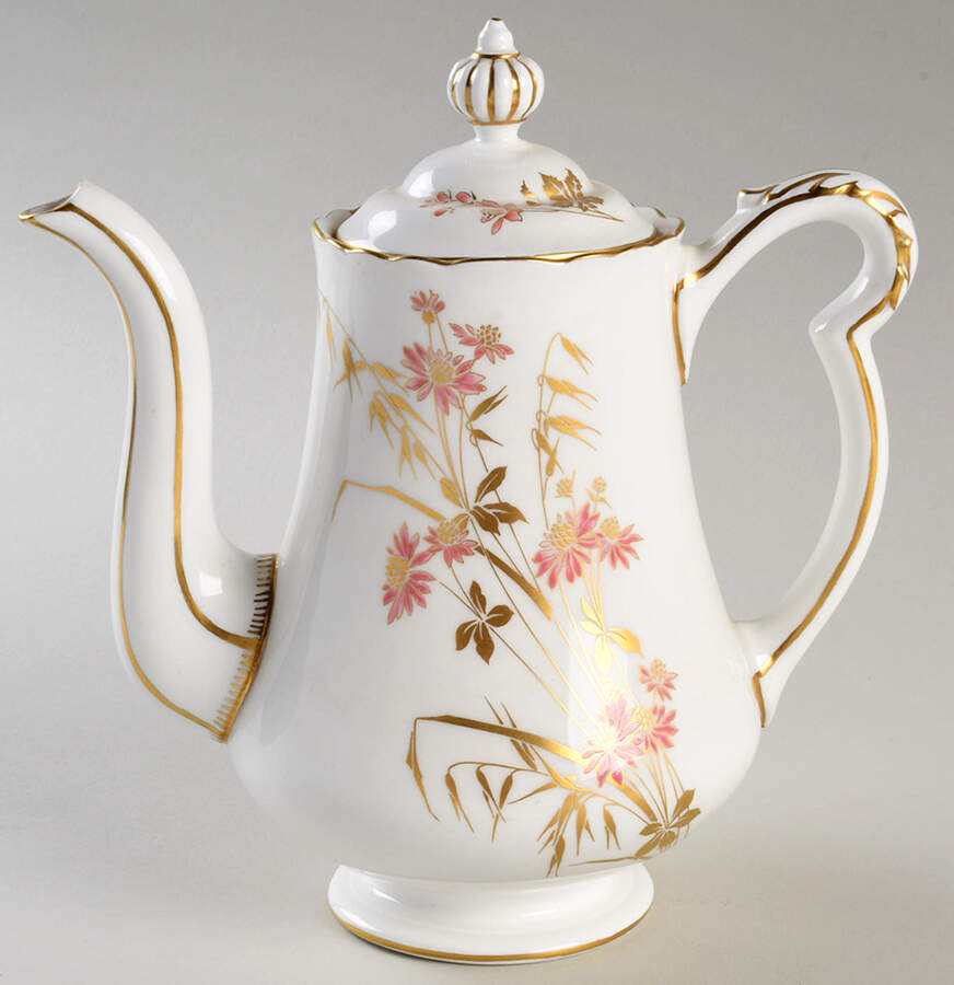 Devonshire Coffee Pot & Lid by Royal Crown Derby-1