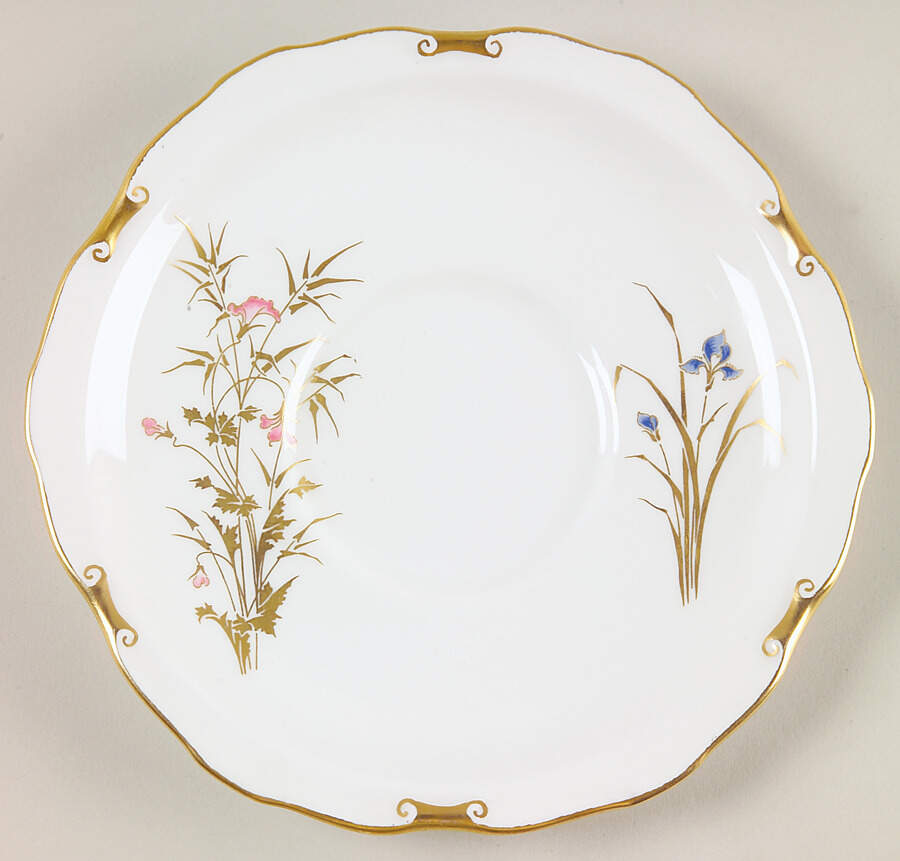 Devonshire Saucer for Cream Soup Bowl by Royal Crown Derby-1
