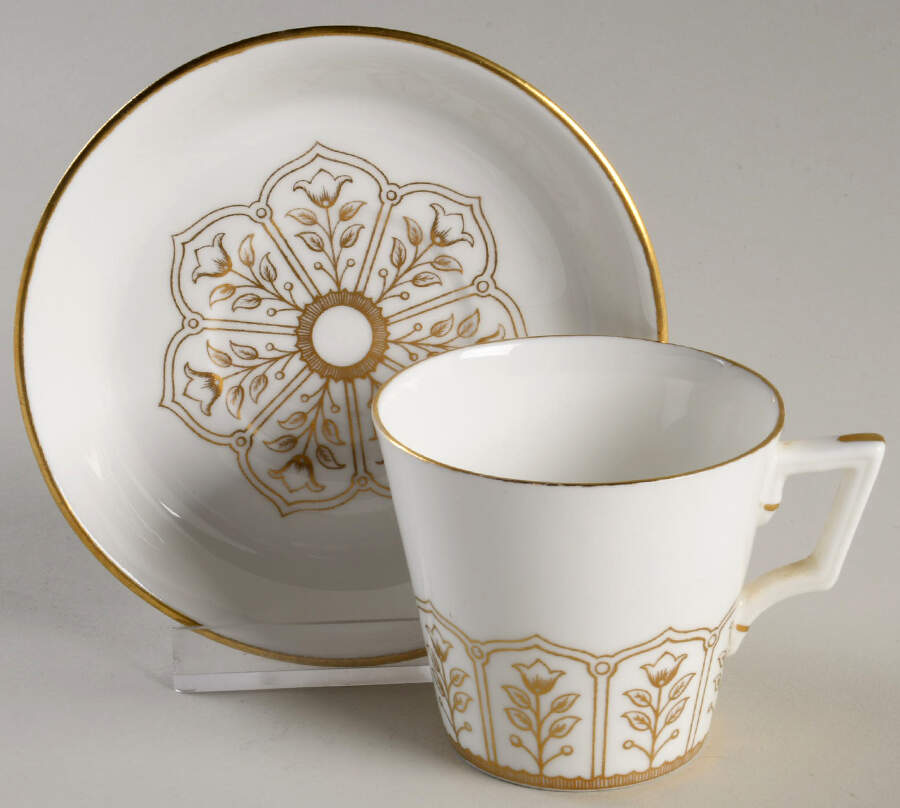 Exeter Demitasse Cup & Saucer Set by Royal Crown Derby-1