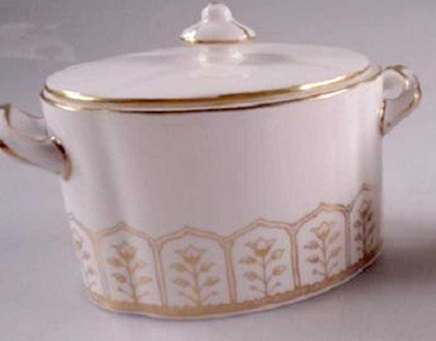 Exeter Sugar Bowl & Lid by Royal Crown Derby-1