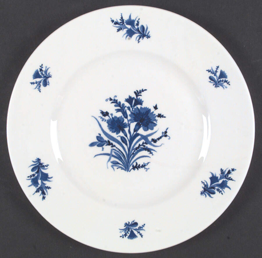 Festival Blue Dinner Plate by Royal Crown Derby-1