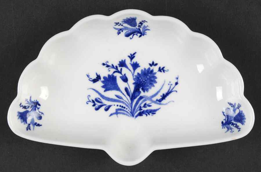 Festival Blue Fan Tray by Royal Crown Derby-1