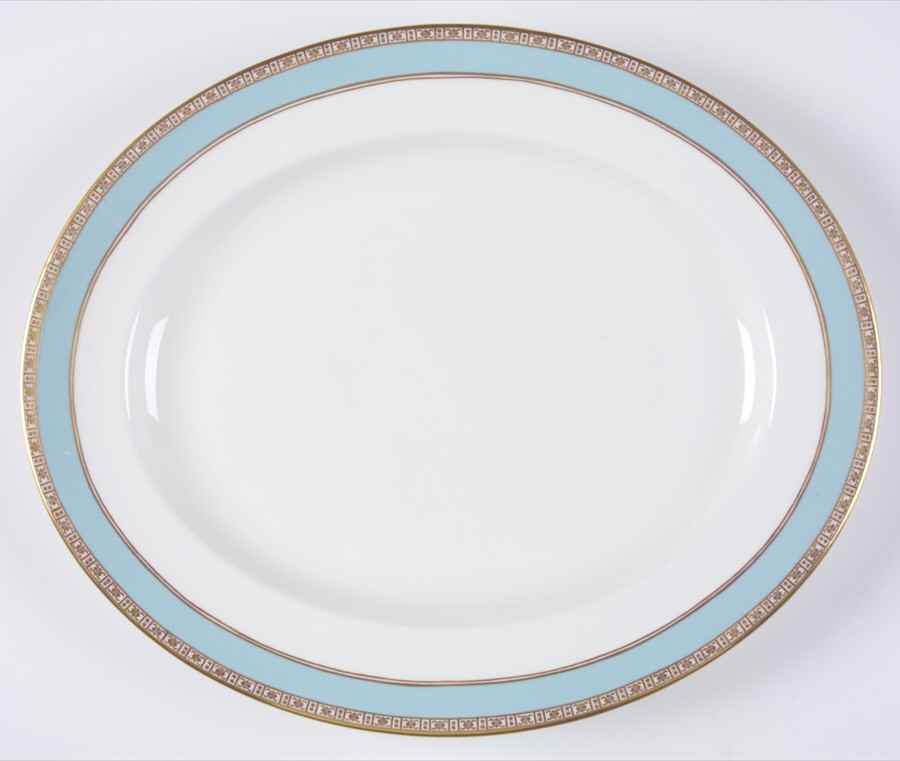 Fifth Avenue 13" Oval Serving Platter by Royal Crown Derby-1