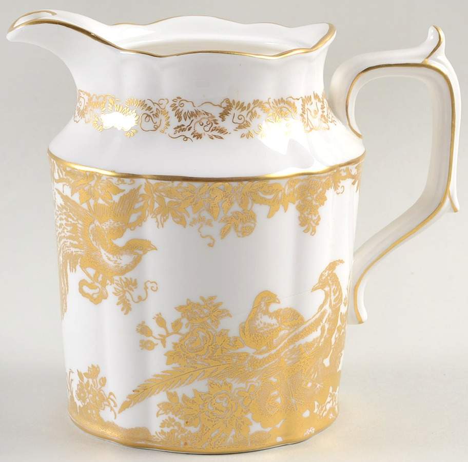 Gold Aves Hot Water Jug No Lid by Royal Crown Derby-1