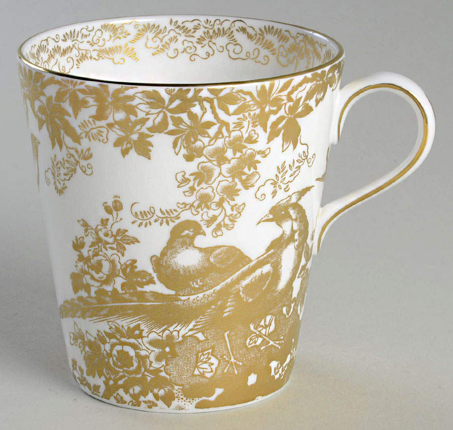 Gold Aves Mug by Royal Crown Derby-1