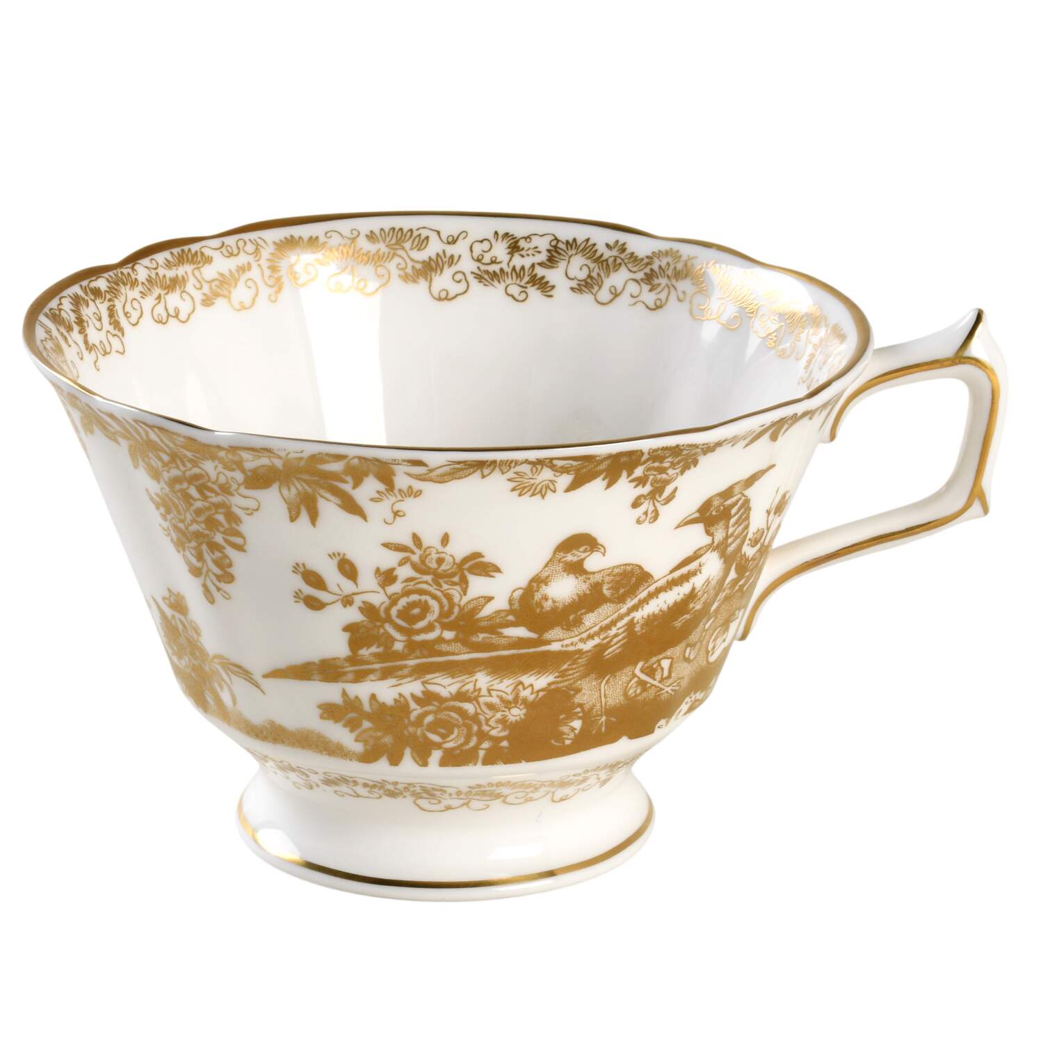 Gold Aves Breakfast Cup by Royal Crown Derby-1