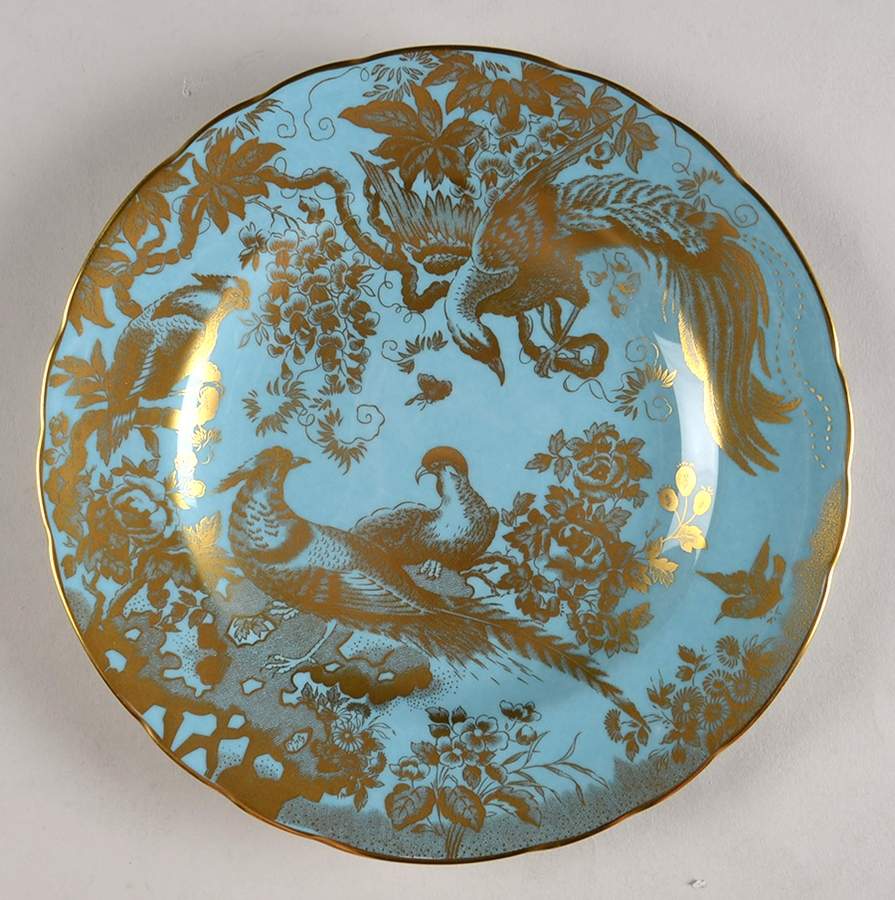 Gold Aves Accent Salad Plate by Royal Crown Derby-1