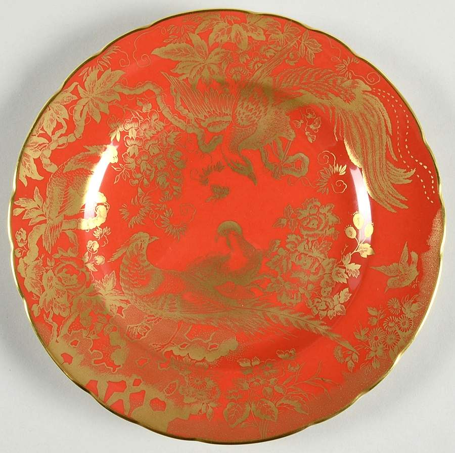 Gold Aves Accent Salad Plate by Royal Crown Derby-1
