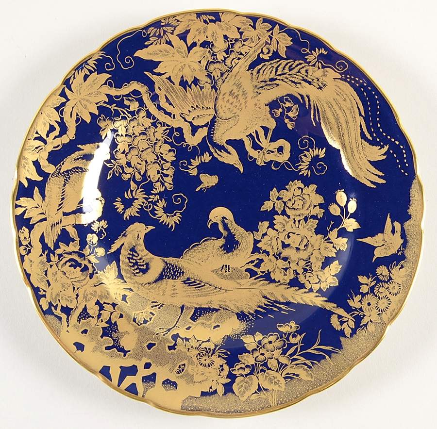 Gold Aves Accent Salad Plate by Royal Crown Derby-1