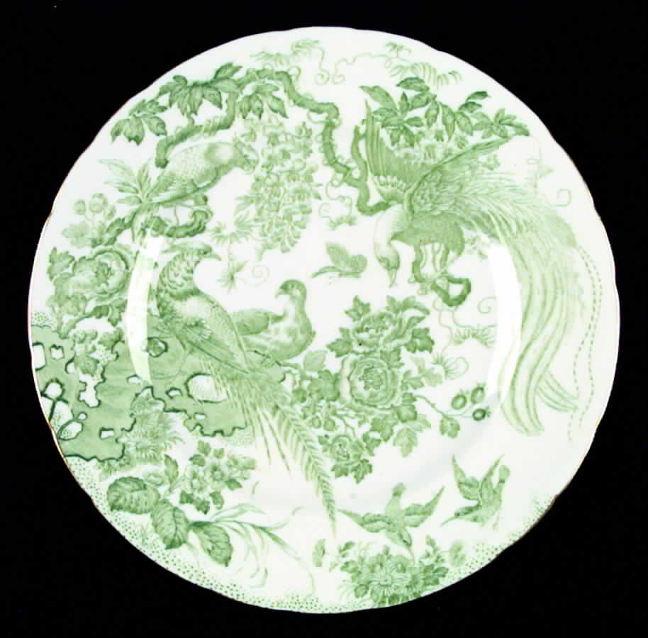 Green Aves Dinner Plate by Royal Crown Derby-1