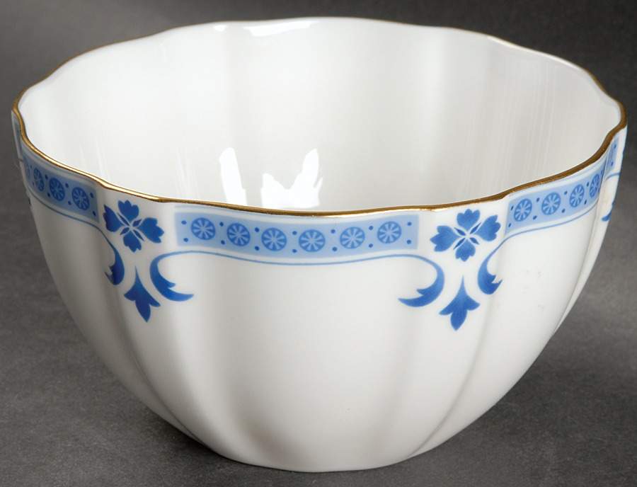 Grenville (Gold Trim) Open Sugar Bowl by Royal Crown Derby-1