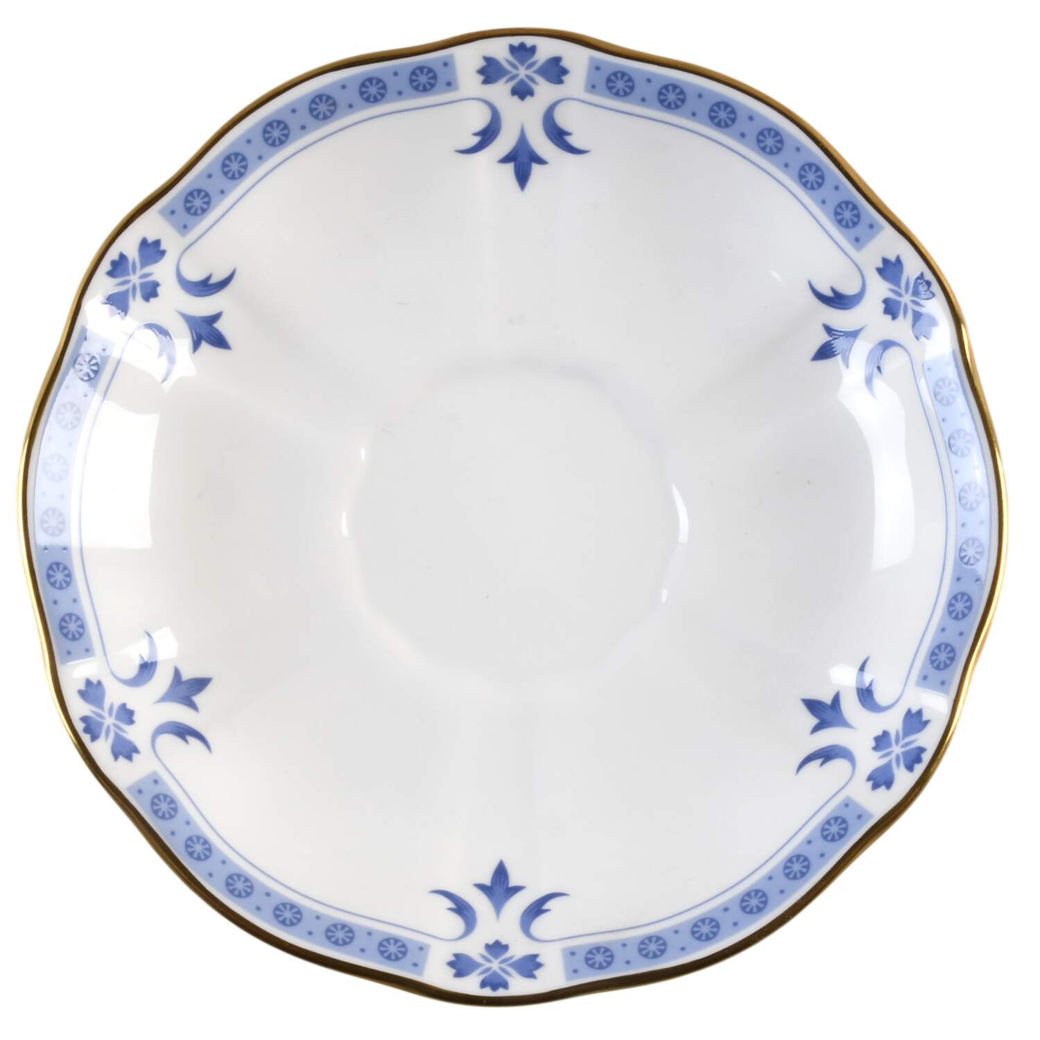 Grenville (Gold Trim) Saucer by Royal Crown Derby-1