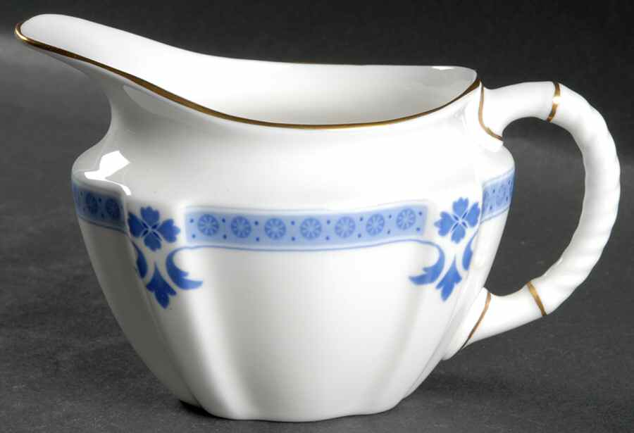 Grenville (Gold Trim) Creamer by Royal Crown Derby-1